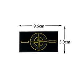 thumbnail for Factory direct Stone Island embroidery label cloth sticker adhesive embroidery stamp cartoon image badge clothes decoration stamp logo