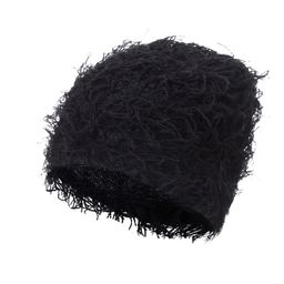 thumbnail for Cross-border hot selling short beanie knit hat autumn and winter warm knitted beanie hip hop street yarmulke hat batch