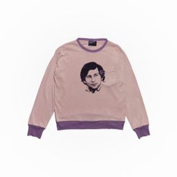 thumbnail for ERD GFKC melancholic rich second-generation trendy brand high street cotton ribbed portrait for men and women with loose pockets and long sleeve T-shirts