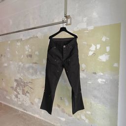 thumbnail for Authentic High-Quality Original Label In-Stock Ch Brand 26Ss Double-Knee Rivet Workwear Casual Straight-Leg Pants Unisex