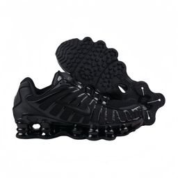 thumbnail for Putian Shoe Manufacturer Direct Sales Shox Pillar Shoes for Men and Women, Shock-Absorbing, Breathable, Height-Increasing, Fashionable, Versatile Casual Running Shoes