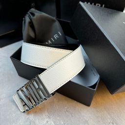 thumbnail for Men's Belt Amini Amiri Trendy Light Luxury Business Fashion All-match Internet New Belt Jeans Trendy
