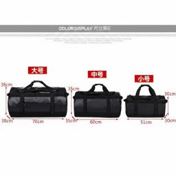 thumbnail for Outdoor Mountaineering Bag, Waterproof Backpack for Men and Women, Cylindrical Backpack, Large Capacity Self-Driving Travel Bag