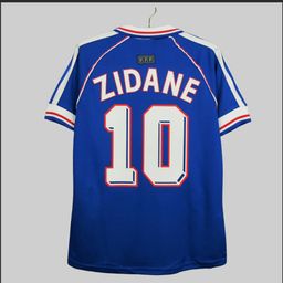 thumbnail for Vintage Football Jersey No. 10 Star Printed Jersey Argentina German France Paris United States Terno Sports