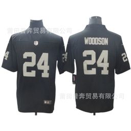 thumbnail for NFL Raiders Raiders football jersey jersey embroidery in stock foreign trade quality a generation of hair
