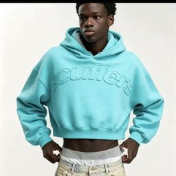 thumbnail for Guangzhou in-stock SCU letter American vintage washed distressed hooded sweatshirt men's loose pullover street trendy brand
