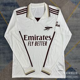 thumbnail for 2526俱乐部足球服长袖球衣皇马10号姆巴佩利物浦运动服皇马同款