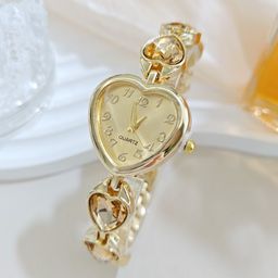 thumbnail for Cross-border new high-end love diamond set women's watch, niche fashion high-value student watch, bracelet, women's watch