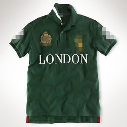 thumbnail for Summer Cross-Border Polo Shirt Hot-Selling Style with Embroidered Malaysian City Design, Casual Oversized Top, Short-Sleeve Polo T-Shirt