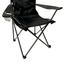 thumbnail for Cross-border armrest folding chair outdoor camping fishing chair armchair beach leisure sketching folding chair moon chair