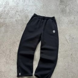 thumbnail for Cross-border 2025 New Popular S Embroidery Printing Series Youth Couple Casual Wide Leg Pants