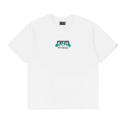 thumbnail for Kith Limited Edition Box Mountain Print Short-Sleeve T-Shirt for Men, New Summer American-Style Couple's T-Shirt Base Layer