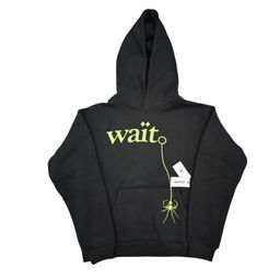 thumbnail for high quality hoodie couple tide brand YoungThug with Wait spider sweater cross-border e-commerce
