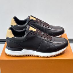 thumbnail for Europe Station 26 Summer New British Round-Toe Sports Casual Shoes for Men's Low-Top Lace-Up Thick-Soled Breathable Versatile Men's Shoes
