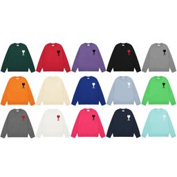 thumbnail for Knitted Sweater Round Neck Small Love Trendy Brand Women Couple Loose Sweater Top Long Sleeve 25 Years New Cross-Border
