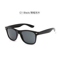 thumbnail for Óculos de sol coloridos estilo retrô estrela, modelo 2140, com unhas de arroz coloridas, atacado transfronteiriço europeu e americano, com logotipo personalizável.