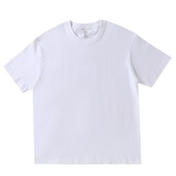 thumbnail for 200g Japanese heavy cotton short sleeve T-shirt men's and women's solid color white men's blank shirt tide brand ins wholesale supply