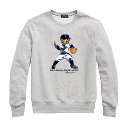 thumbnail for High-Quality Round-Neck Bear Sweatshirt, Aliexpress and Amazon Supply, Unisex Couple Style