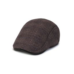 thumbnail for Men&#039s Autumn and Winter Woolen Hat, Warm Beret for Middle-Aged and Elderly, National Style Design