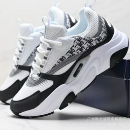 thumbnail for Tênis esportivos casuais europeus da nova marca D B22, com sola grossa, estilo retrô, respiráveis, que aumentam a altura, para homens e mulheres, para exportação.