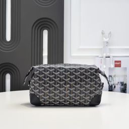 thumbnail for 跨境高雅德手拿洗漱包狗牙化妆包收纳袋印花拉链豆腐包男女字母包