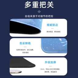 thumbnail for heat map abstract line mouse pad new large fluid corrugated non-slip mat