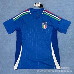 thumbnail for Camisa titular de Portugal 2526, Camisa da Inglaterra 2425, Camisa edição especial da Itália 2024, uniforme de futebol co-branded.