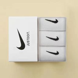 thumbnail for Socks for summer boys' and girls' students, running hook long socks, ins, moisture-proof odor-resistant, running mid-calf socks, pure cotton T-shirt