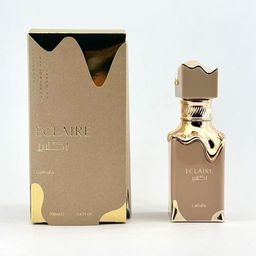 thumbnail for Perfume feminino Lattafa Eclaire, popular internacionalmente, fragrância floral e frutada de longa duração, estilo árabe do Oriente Médio, Dubai.