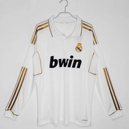 thumbnail for Retro Long Sleeves Real Madrid Arsenal England Portugal AC Milan Football Classic Jersey Retro