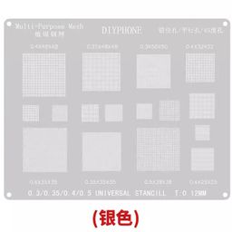 thumbnail for Universal multi-purpose BGA planting tin net mobile phone maintenance planting tin board universal net motherboard chip CPU planting tin Qualcomm planting tin