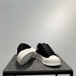 thumbnail for Genuine Leather Sneakers for Men 2024 New Lace-Up Low-Top Shoes Trendyy Thick-Soled Shoes Versatile Sports and Leisure Shoes