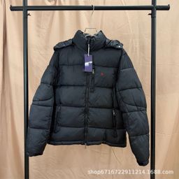 thumbnail for Source factory cross-border high-quality RL home 2025 new shiny small label embroidered down jacket for men and women