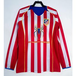 thumbnail for Retro Long Sleeve Real Madrid Arsenal England Portugal National Team AC Milan Football Classic Jersey Retro
