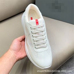 thumbnail for European and American foreign trade P board shoes men's 2025 spring new genuine leather breathable low fashion versatile sports casual shoes