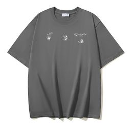 thumbnail for Primavera e verão novo ano do dragão auspicioso padrão de seta nuvem pulôver de gola redonda de manga curta masculino e feminino atacado tendência de algodão