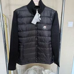 thumbnail for 2025 Mengjia New High Version in Stock m Brand Classic Knit Splicing Single Fashion Inner Wear Unisex Cotton Jacket