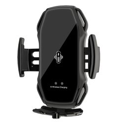 thumbnail for Car Wireless Charger A5S Mobile Phone Navigation Bracket Infrared Wireless Induction Mobile Phone Charging