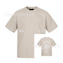 thumbnail for REPRESENT ICON American Skull Distressed Vintage Doberman Pinscher Print High Street Shark Short Sleeve Men's T-Shirt