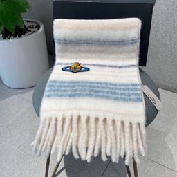 thumbnail for Queen Mother's cashmere scarf classic big Saturn double-sided jacquard warm shawl tassel autumn and winter scarf 30*180