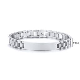 thumbnail for Cross Border Adjustable Titanium Steel Men's Bend Brand Bracelet Engraving Stainless Steel 18K Gold Strap Bracelet Women's Hand Jewelry Batch