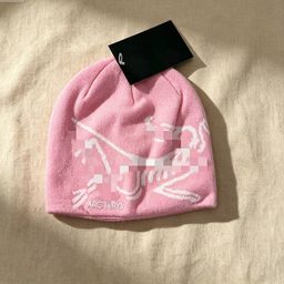 thumbnail for 29 colors of autumn/winter fashion letter hats 2025 yarn hats from Europe and America, casual warm coats, European and American cross-border knit hats for men and women