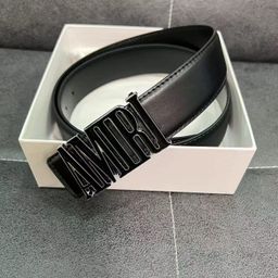 thumbnail for Amini Amiri Trendy Light Luxury Business Fashion All-match Network New Belt Jeans Belt