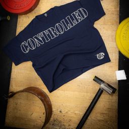 thumbnail for Kontrolledinsanity Men's Oversized T-Shirt Gym Sports Fitness Quick-Drying Breathable Loose Short-Sleeved