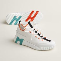 thumbnail for Lace-up casual white shoes, mesh sneakers, comfortable foreign trade plus size men's shoes, cushioning, lightweight, daily H family the same style