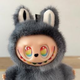 thumbnail for 批发类似布布公仔3代搪胶脸娃娃娃娃 可乐款网红公仔潮玩钥匙扣