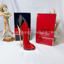 thumbnail for 跨境carolina herrera good girl blush黑色高跟鞋glam香水80ml