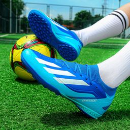 thumbnail for 2025 New Product X25 Kidsren's Football Shoes Boys Student Long Spikes Ag Broken Spikes Tf Adult Breathable Training Shoes for Men and Women