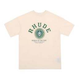 thumbnail for Cross-border new American fashion brand short sleeve tunnel abstract letter print high street loose couple casual T-shirt trendy batch