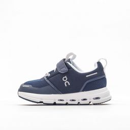 thumbnail for Sapatos infantis, tênis esportivos casuais respiráveis de malha para atividades ao ar livre, tênis de corrida com amortecimento e absorção de impacto com tiras de velcro.